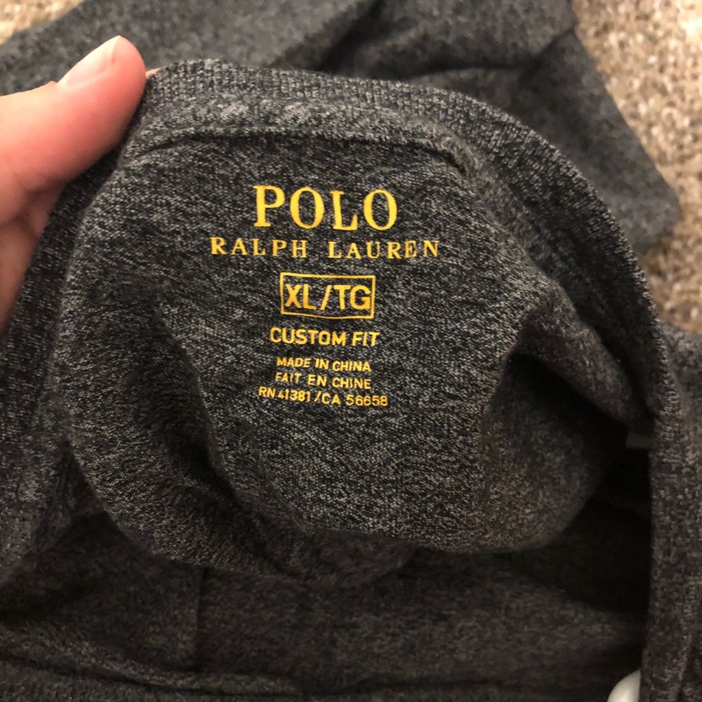 Polo Ralph Lauren long sleeve gray